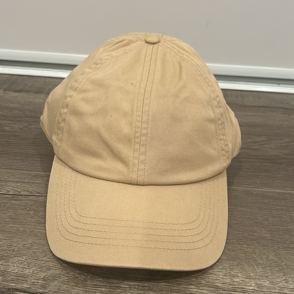 GAP Beige Cotton Cap